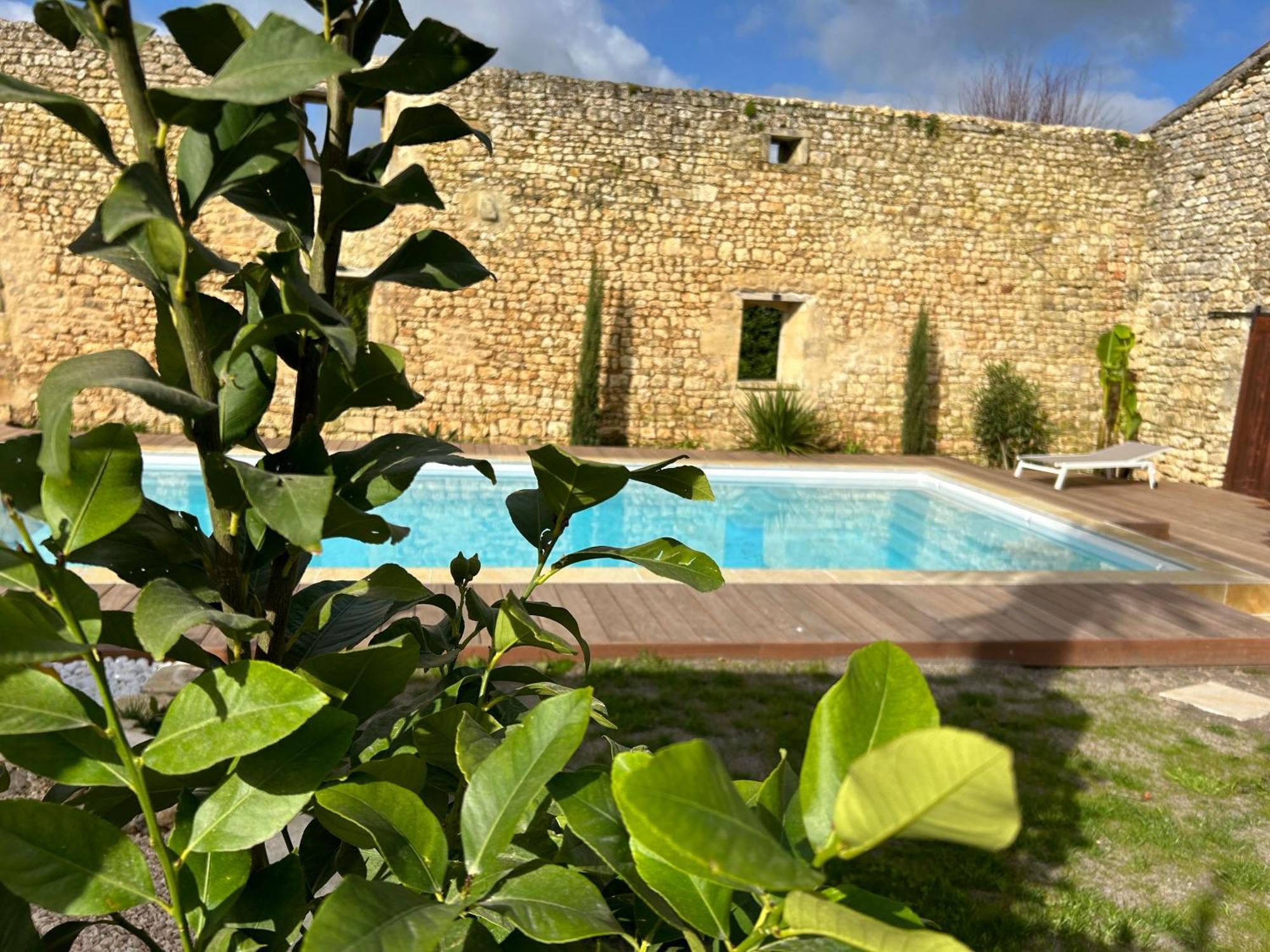 Bed and Breakfast Domaine De La Gemoliere Gémozac Exterior foto